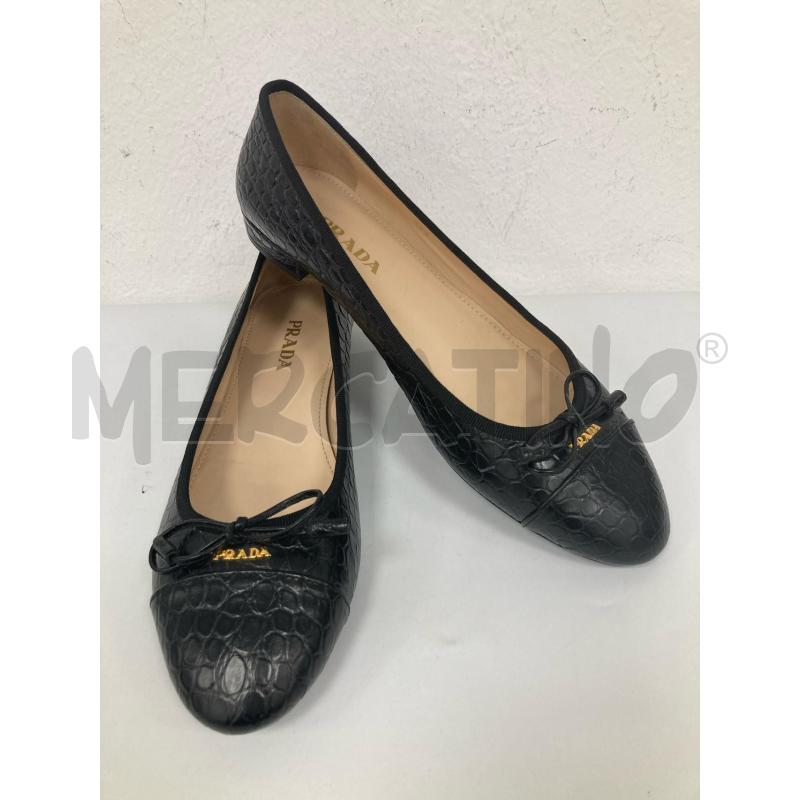 BALLERINA PRADA NERE | Mercatino dell'Usato Gazzada schianno 1