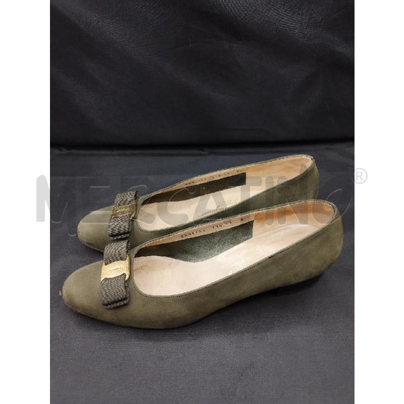 BALLERINA SALVATORE FERRAGAMO VERDE | Mercatino dell'Usato Gazzada schianno 2