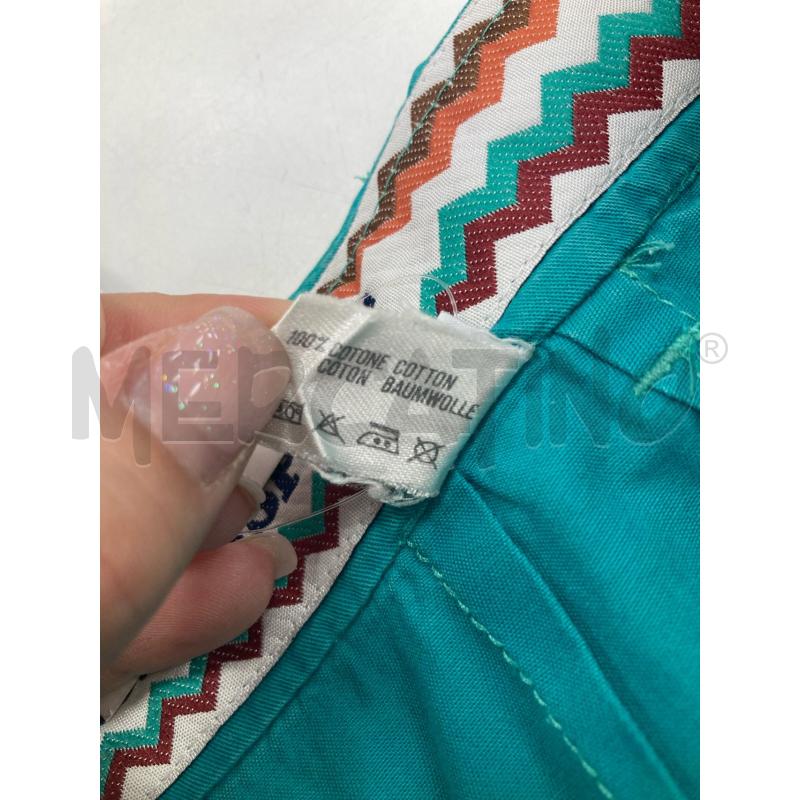 BERMUDA DONNA MISSONI SPORT VERDE ACQUA | Mercatino dell'Usato Gazzada schianno 4