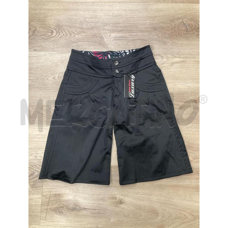 BERMUDA DONNA MISS SIXTY NERO CARTELLINO | Mercatino dell'Usato Gazzada schianno 1
