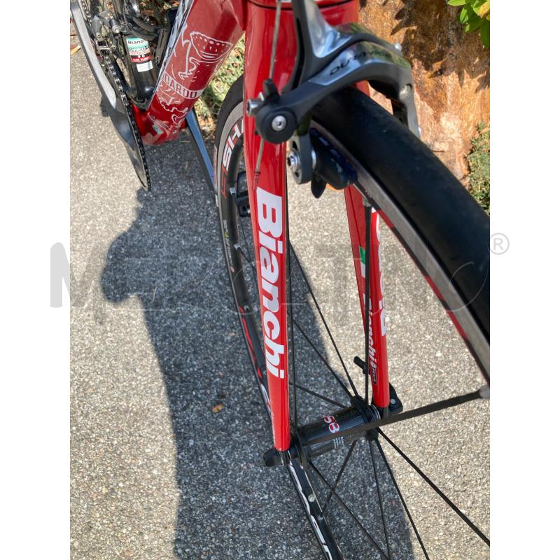 BICICLETTA BIANCHI RUOTE CAMPAGNOLO SHAMAL | Mercatino dell'Usato Gazzada schianno 5