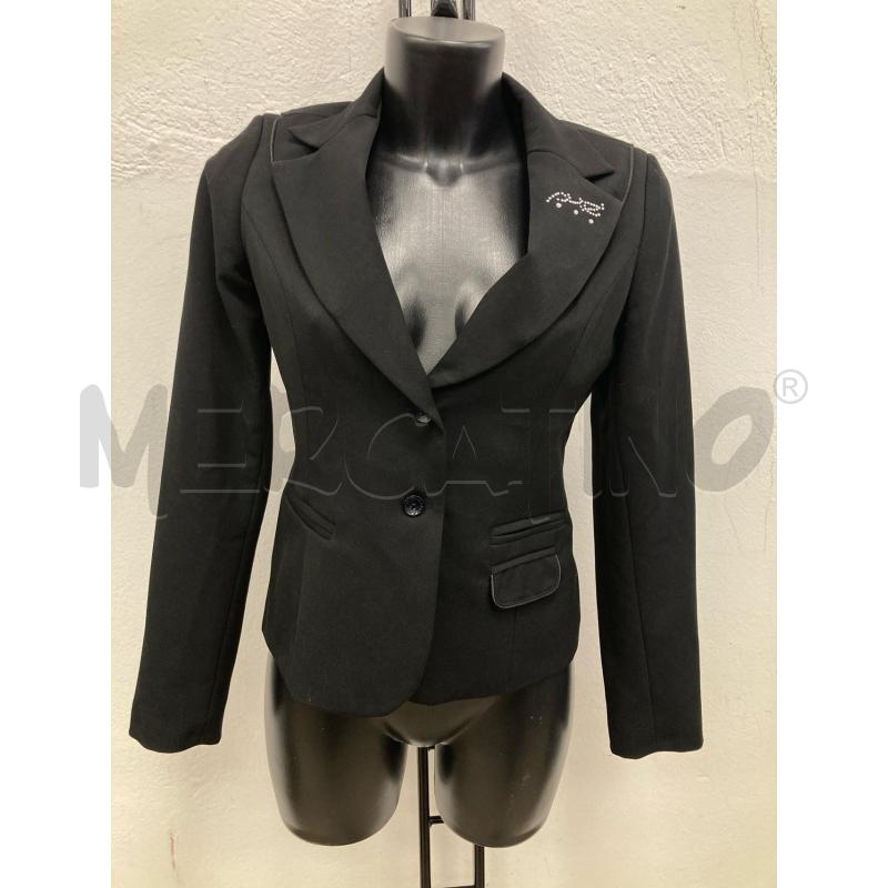 BLAZER DONNA AKE NERO CARTELLINO | Mercatino dell'Usato Gazzada schianno 1