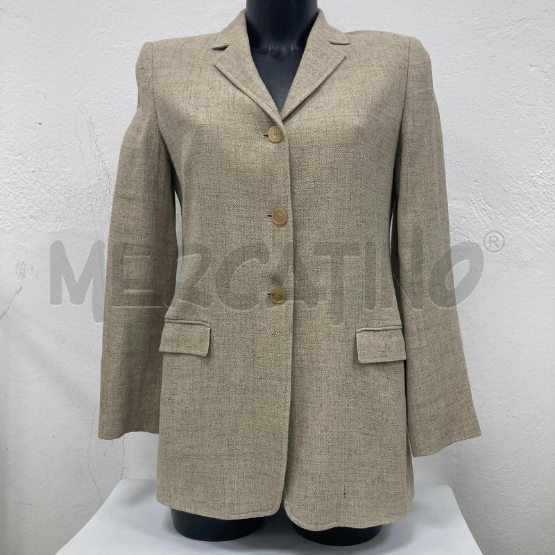 BLAZER DONNA CALVIN KLEIN BEIGE 3 BOTTONI | Mercatino dell'Usato Gazzada schianno 1