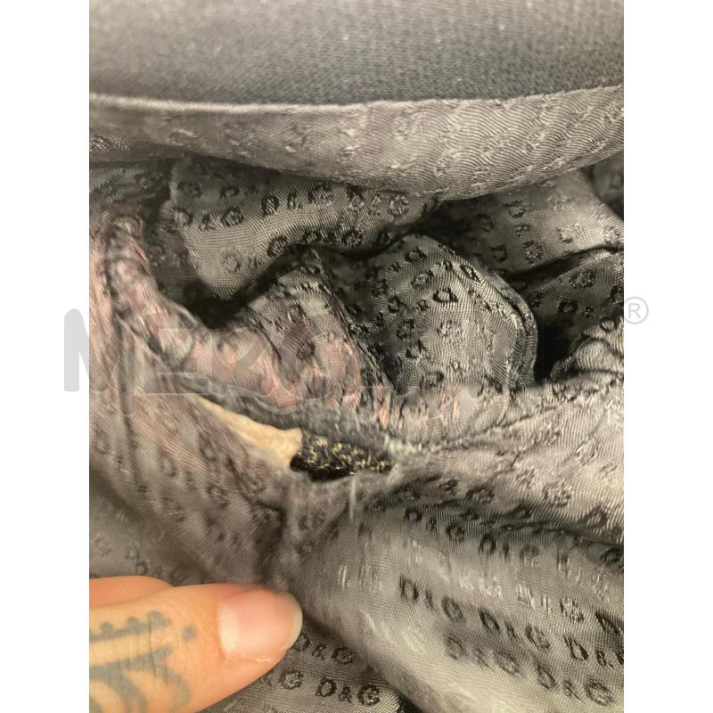 BLAZER DONNA D&G NERO 3 BOTTONI LOGATI | Mercatino dell'Usato Gazzada schianno 5