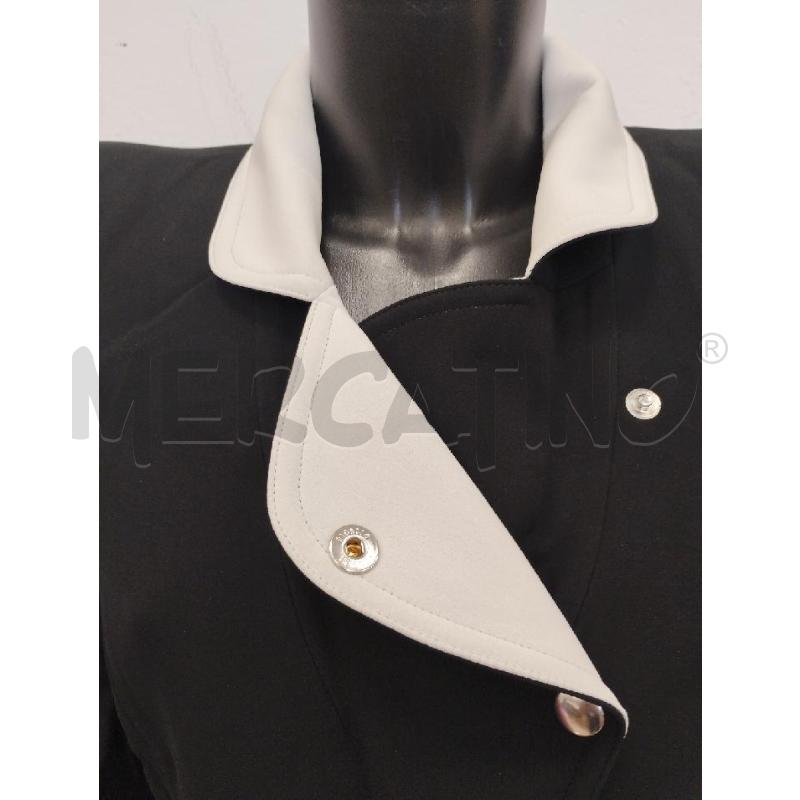 BLAZER DONNA GIORGIO ARMANI NERO COLLO BIANCO | Mercatino dell'Usato Gazzada schianno 2