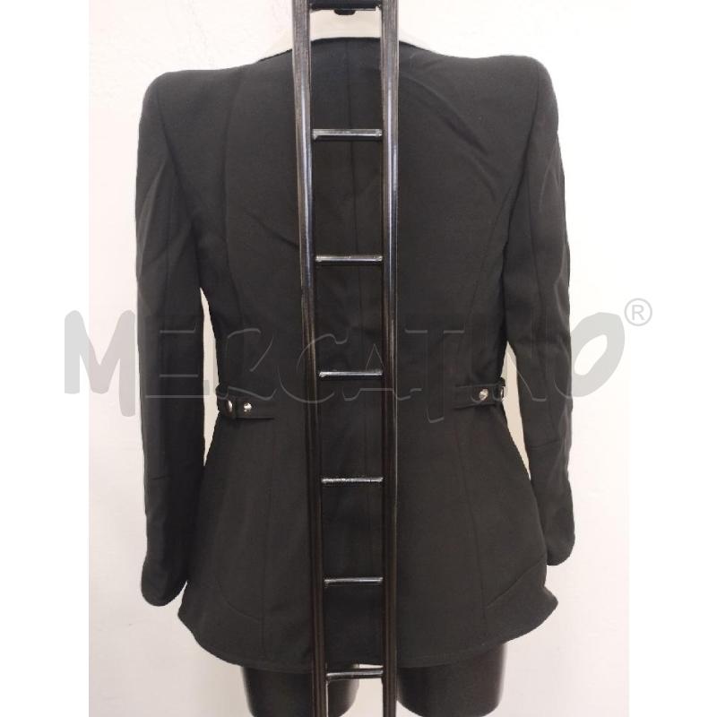 BLAZER DONNA GIORGIO ARMANI NERO COLLO BIANCO | Mercatino dell'Usato Gazzada schianno 3