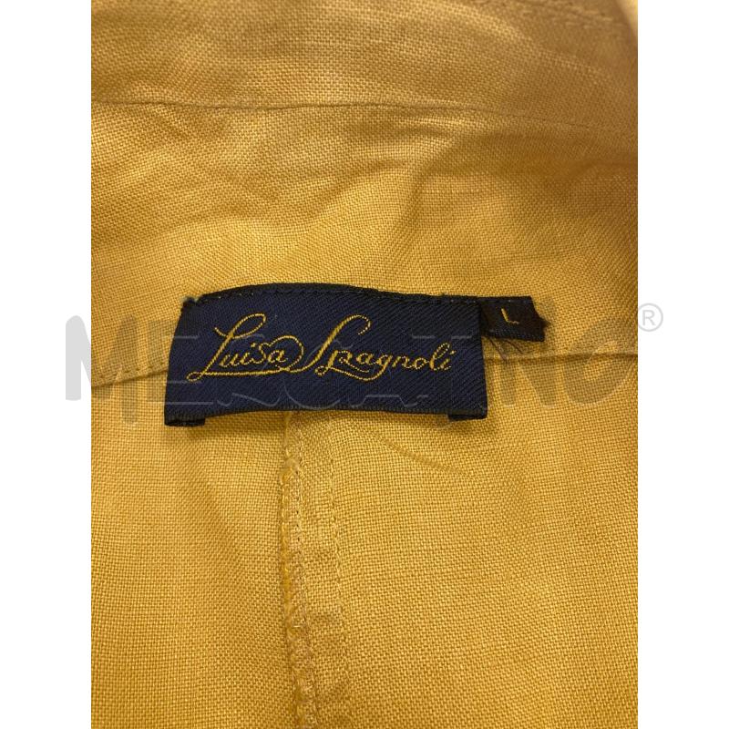BLAZER DONNA LUISA SPAGNOLI LINO GIALLO | Mercatino dell'Usato Gazzada schianno 3