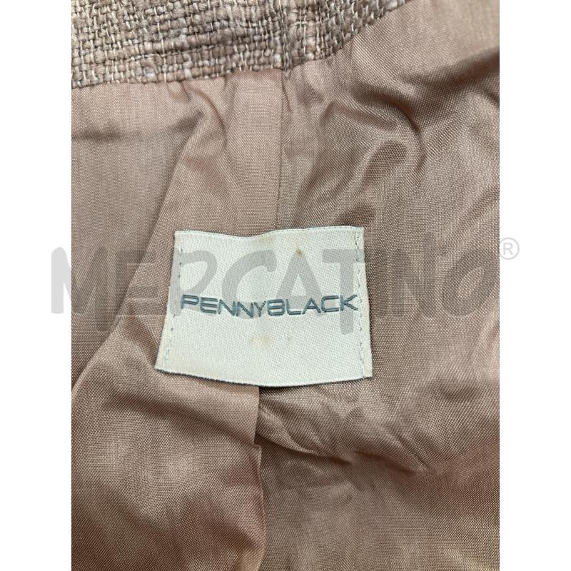 BLAZER DONNA PENNY BLACK ROSA ANTICO SPILLA | Mercatino dell'Usato Gazzada schianno 3