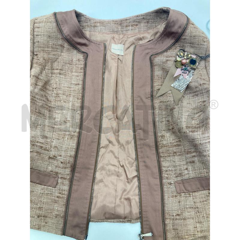 BLAZER DONNA PENNY BLACK ROSA ANTICO SPILLA | Mercatino dell'Usato Gazzada schianno 5