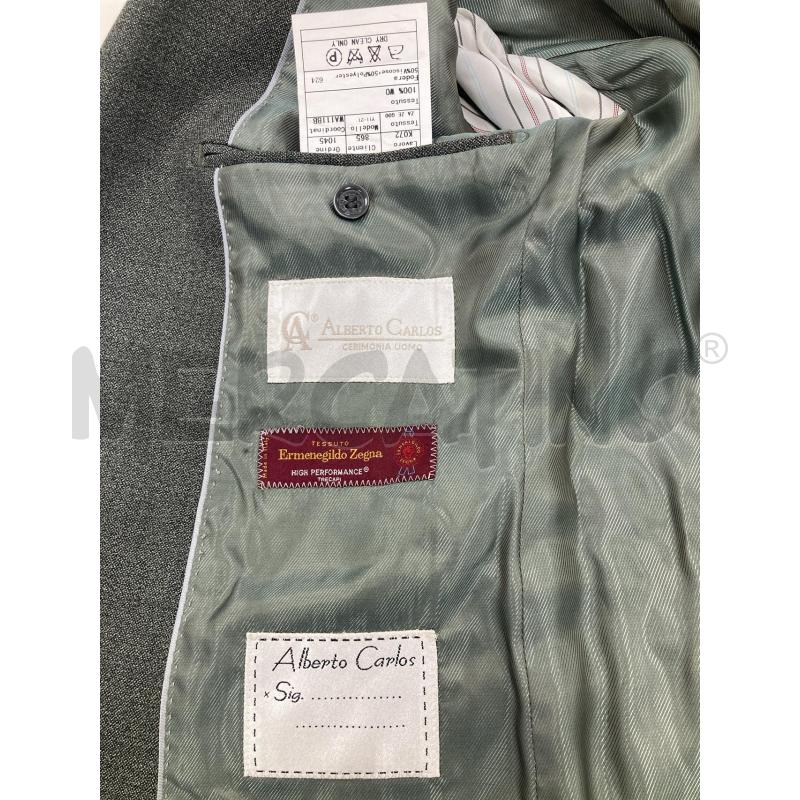 BLAZER UOMO ALBERTO CARLOS MELANGE VERDE | Mercatino dell'Usato Gazzada schianno 4
