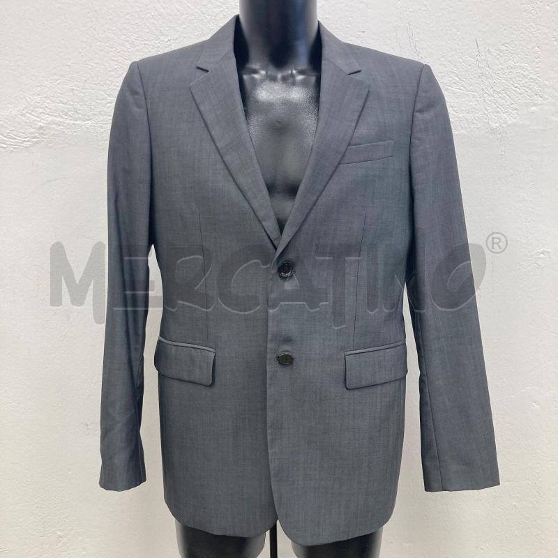 BLAZER UOMO BURBERRY 2 BOTTONI GRIGIO | Mercatino dell'Usato Gazzada schianno 1