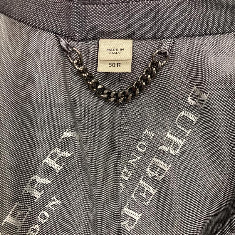 BLAZER UOMO BURBERRY 2 BOTTONI GRIGIO | Mercatino dell'Usato Gazzada schianno 3