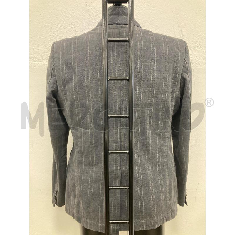 BLAZER UOMO D&G GRIGIO RIGHINE BEIGE | Mercatino dell'Usato Gazzada schianno 2