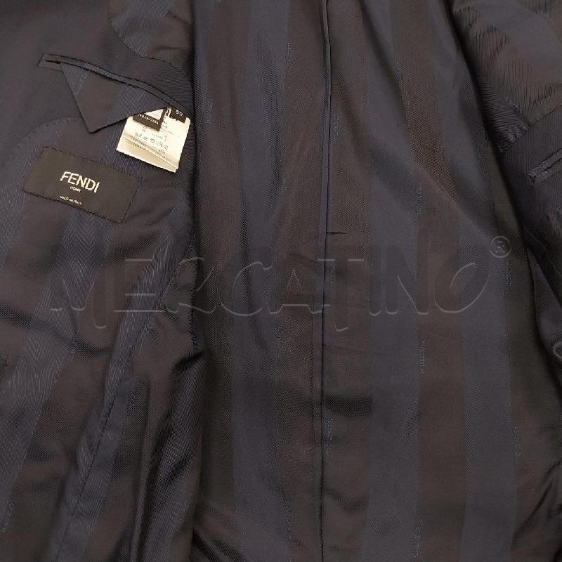 BLAZER UOMO FENDI BLU INTERNO RIGHE BLU | Mercatino dell'Usato Gazzada schianno 5
