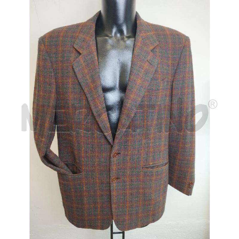 BLAZER UOMO MISSONI MARRONE QUADRI | Mercatino dell'Usato Gazzada schianno 1