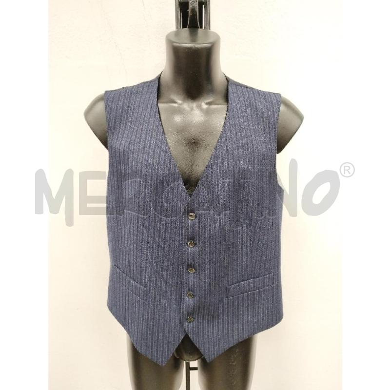 BLAZER UOMO +GILET YVES SANT LAURENT BLU | Mercatino dell'Usato Gazzada schianno 3