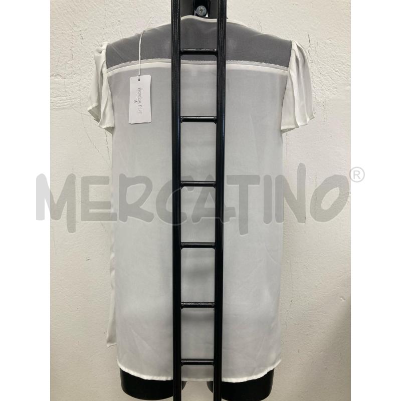 BLUSA DONNA PATRIZIA PEPE BIANCA  | Mercatino dell'Usato Gazzada schianno 2