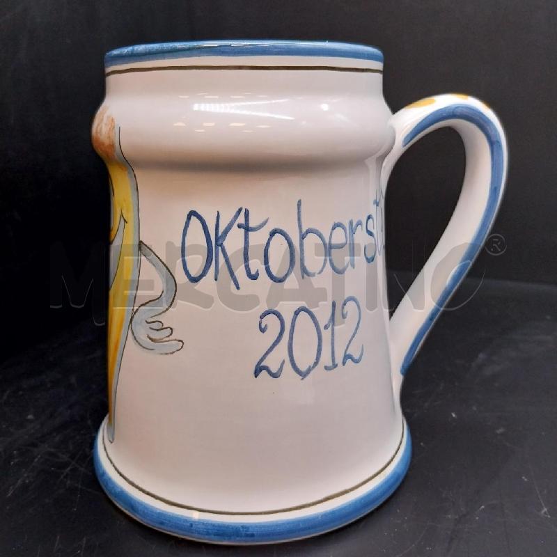 BOCCALE BIRRA OKTOBERFEST 2012 | Mercatino dell'Usato Gazzada schianno 1