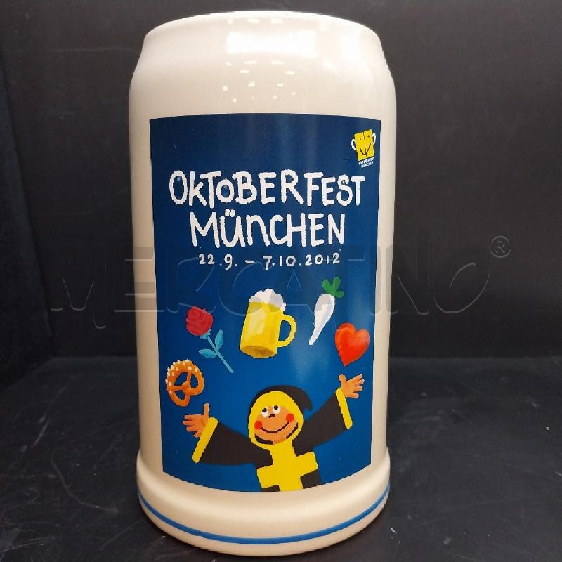 BOCCALE BIRRA OKTOBERFEST 2012 | Mercatino dell'Usato Gazzada schianno 1