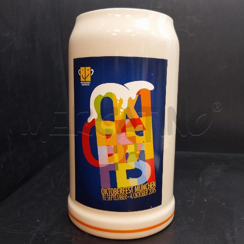 BOCCALE BIRRA OKTOBERFEST 2015 | Mercatino dell'Usato Gazzada schianno 1