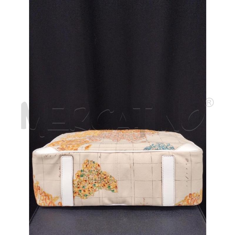 BORSA DONNA ALVIERO MARTINI DISEGNI MARINI | Mercatino dell'Usato Gazzada schianno 3