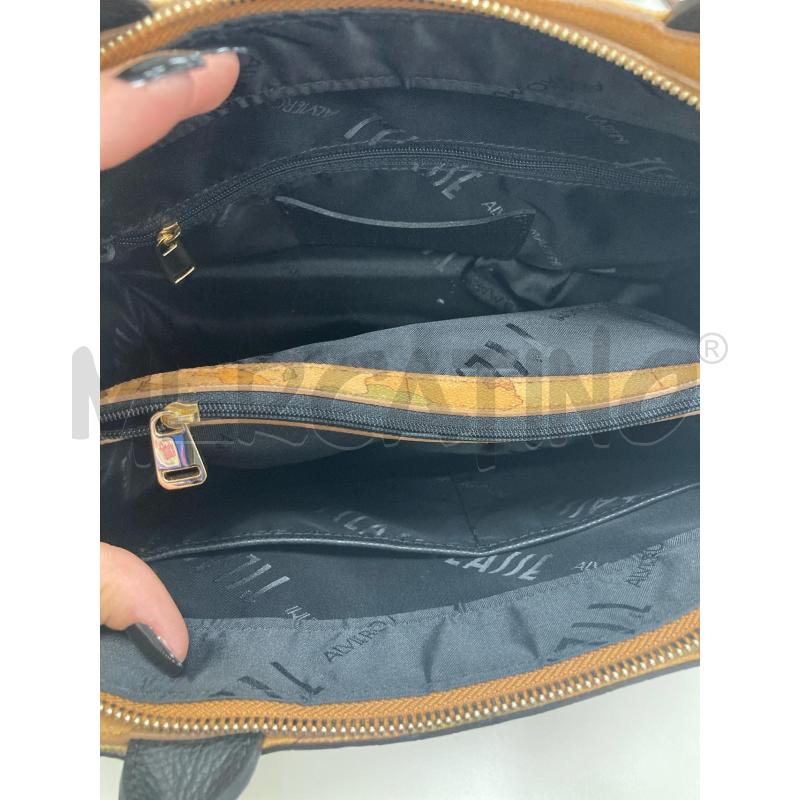 BORSA DONNA A MANO ALVIERO MARTINI MANICI NERI | Mercatino dell'Usato Gazzada schianno 4