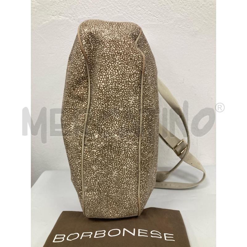 BORSA DONNA BORBONESE BEIGE | Mercatino dell'Usato Gazzada schianno 2