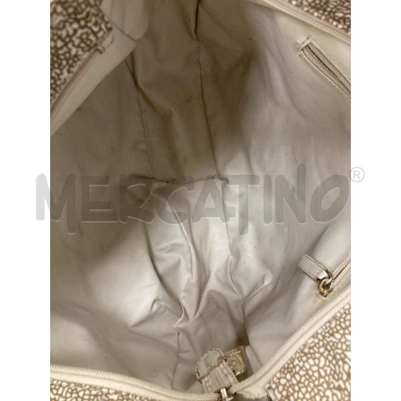 BORSA DONNA BORBONESE BEIGE | Mercatino dell'Usato Gazzada schianno 3