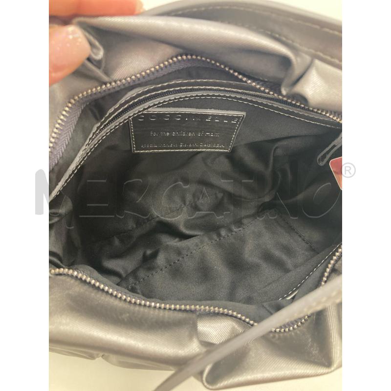 BORSA DONNA COCCINELLE ARGENTO  | Mercatino dell'Usato Gazzada schianno 4