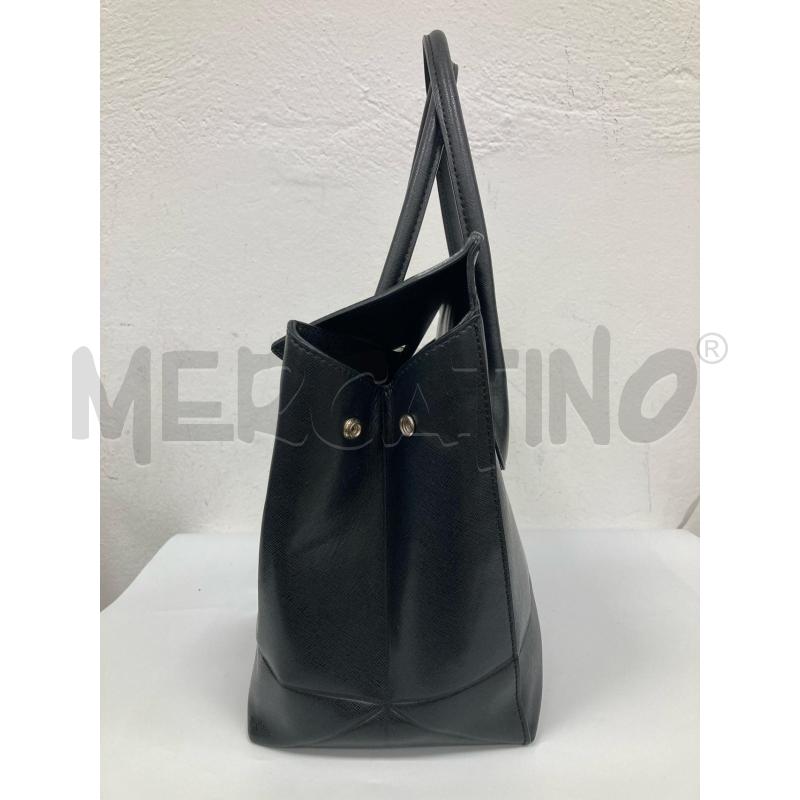 BORSA DONNA COCCINELLE NERA PELLE SAFFIANO | Mercatino dell'Usato Gazzada schianno 2