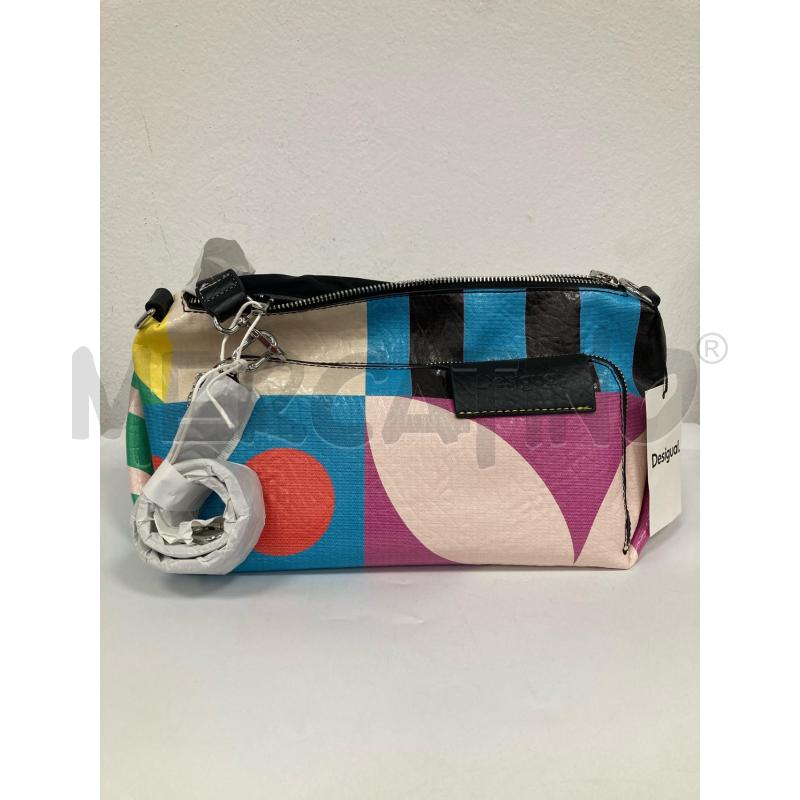 BORSA DONNA DESIGUAL TRACOLLA MULTICOLOR | Mercatino dell'Usato Gazzada schianno 1