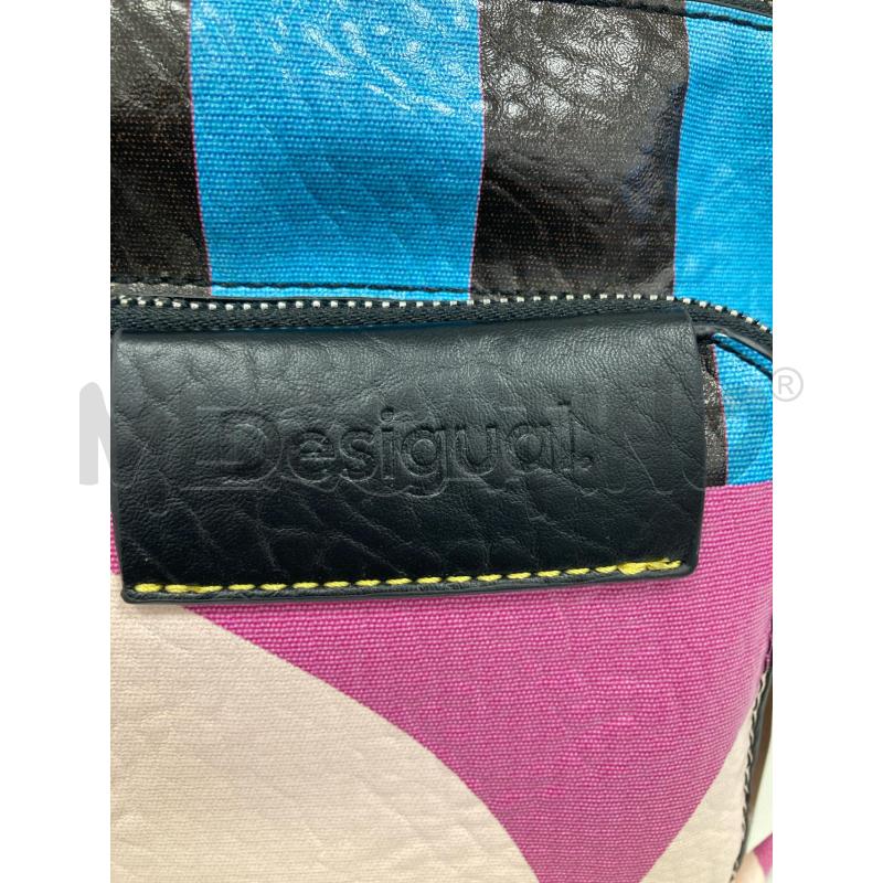 BORSA DONNA DESIGUAL TRACOLLA MULTICOLOR | Mercatino dell'Usato Gazzada schianno 3