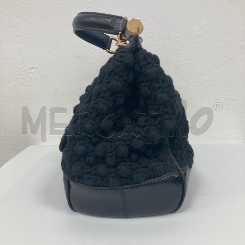 BORSA DONNA DOLCE&GABBANA NERA NO TRACOLLA | Mercatino dell'Usato Gazzada schianno 2