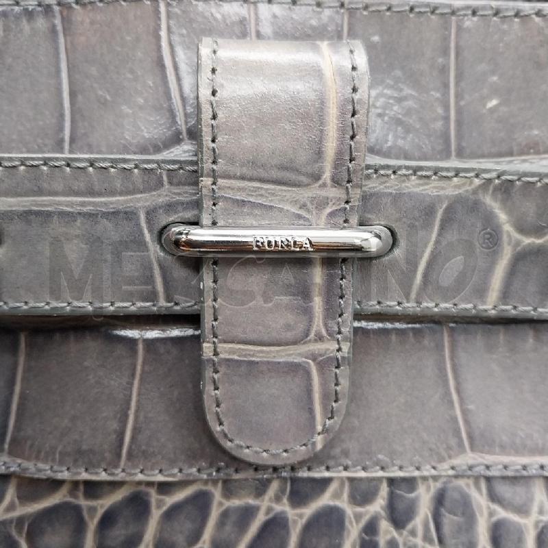 BORSA DONNA FURLA GRIGIO COCCO | Mercatino dell'Usato Gazzada schianno 2
