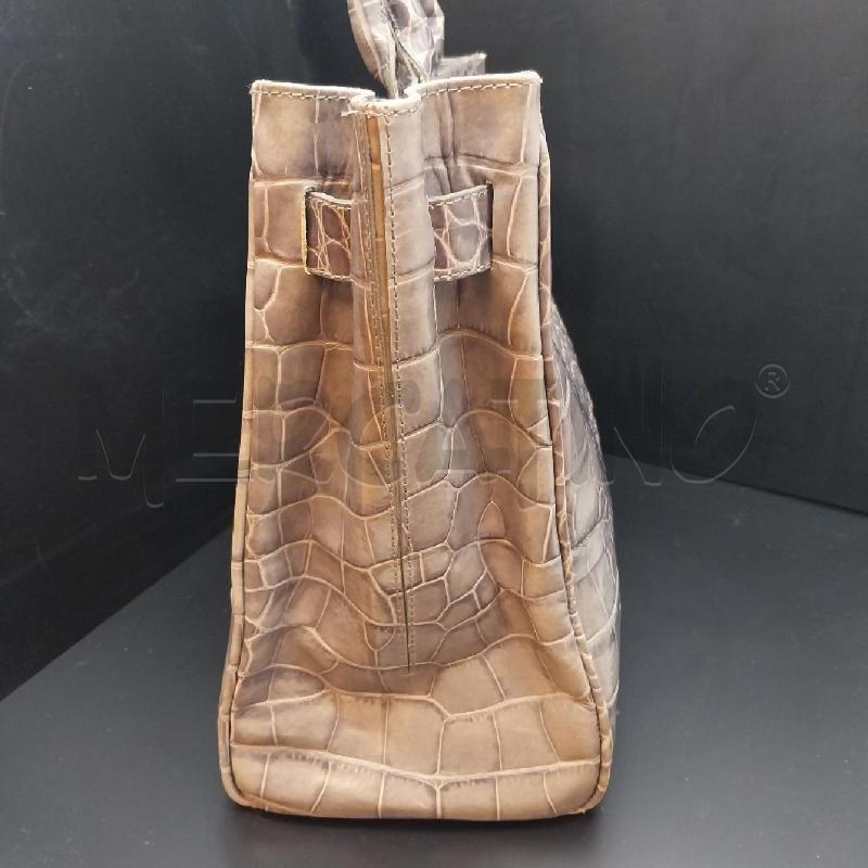 BORSA DONNA FURLA GRIGIO COCCO | Mercatino dell'Usato Gazzada schianno 4