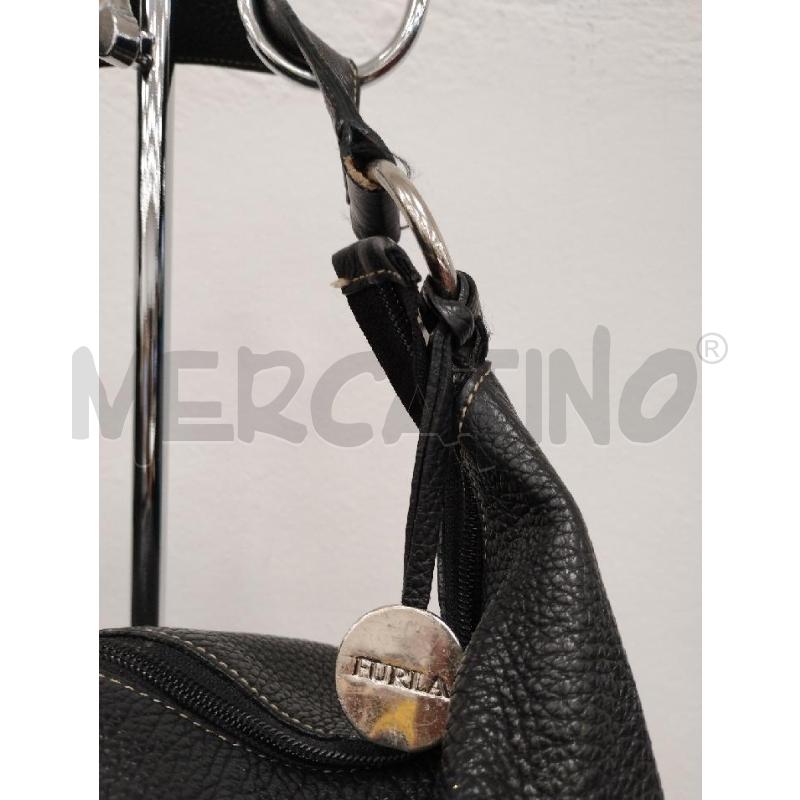 BORSA DONNA FURLA NERO  | Mercatino dell'Usato Gazzada schianno 2