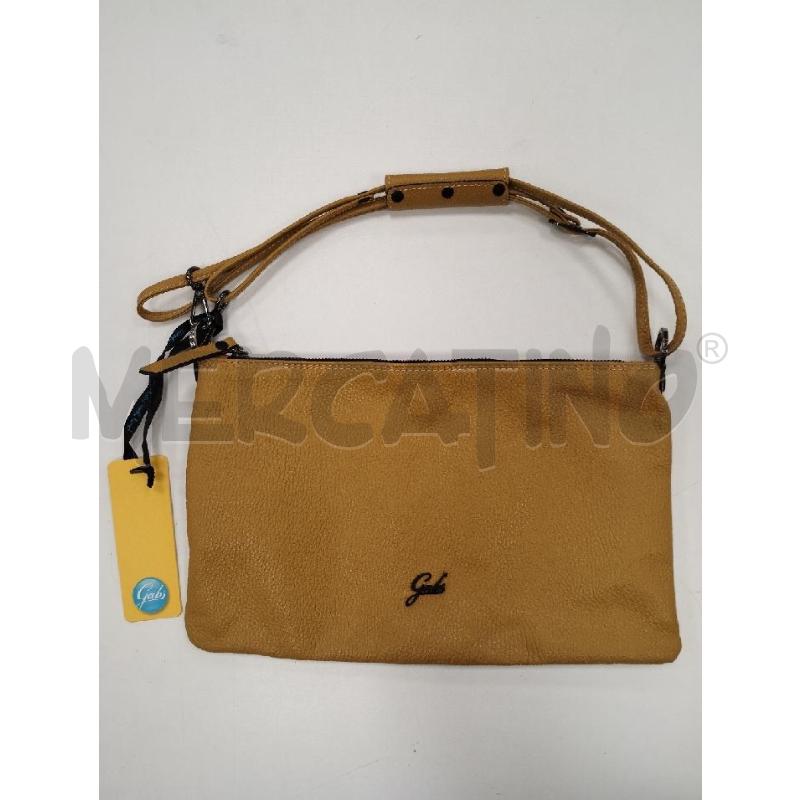 BORSA DONNA GABS OCRA CARTELLINO PELLE | Mercatino dell'Usato Gazzada schianno 1