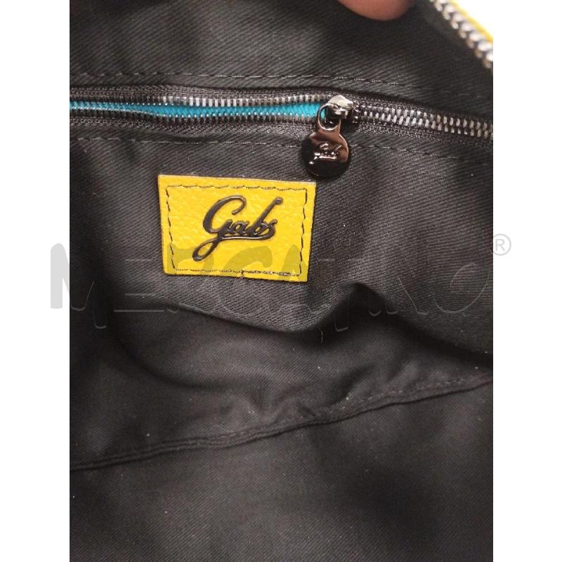 BORSA DONNA GABS OCRA CARTELLINO PELLE | Mercatino dell'Usato Gazzada schianno 4