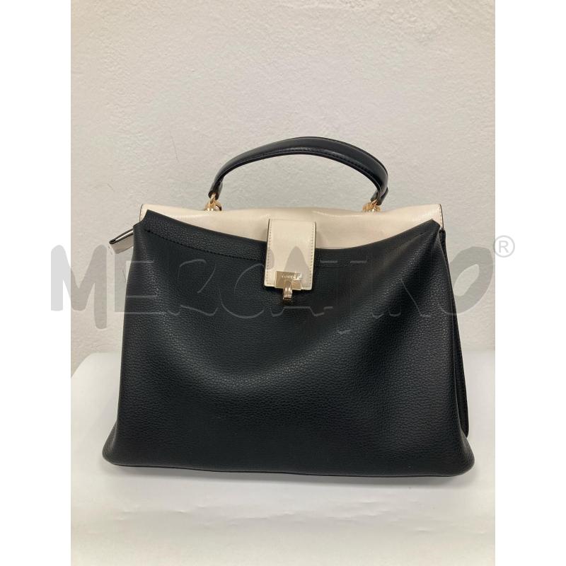 BORSA DONNA GAUDI NERA BURRO | Mercatino dell'Usato Gazzada schianno 1