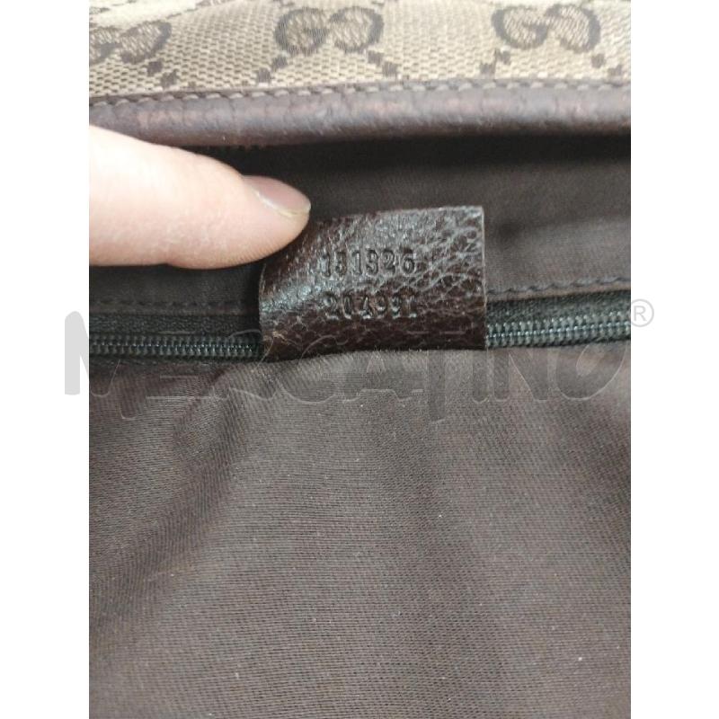 BORSA DONNA GUCCI TELA  | Mercatino dell'Usato Gazzada schianno 5