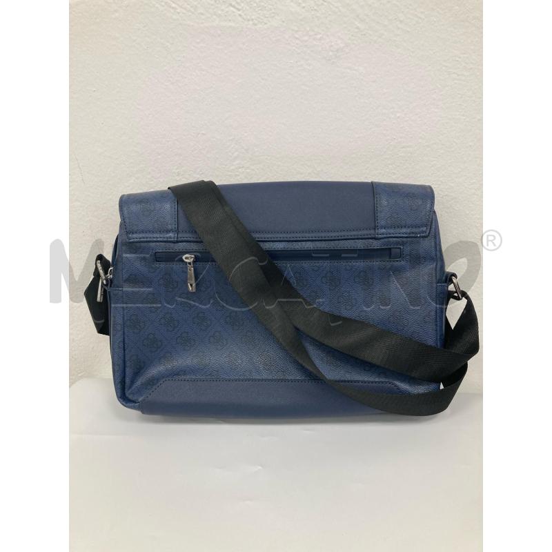 BORSA DONNA GUESS BLU LOGATA | Mercatino dell'Usato Gazzada schianno 2