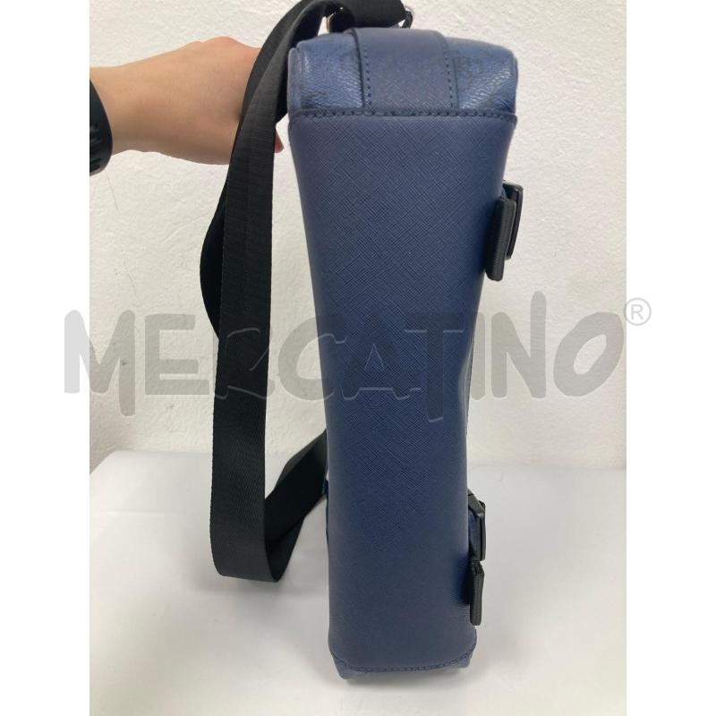 BORSA DONNA GUESS BLU LOGATA | Mercatino dell'Usato Gazzada schianno 3