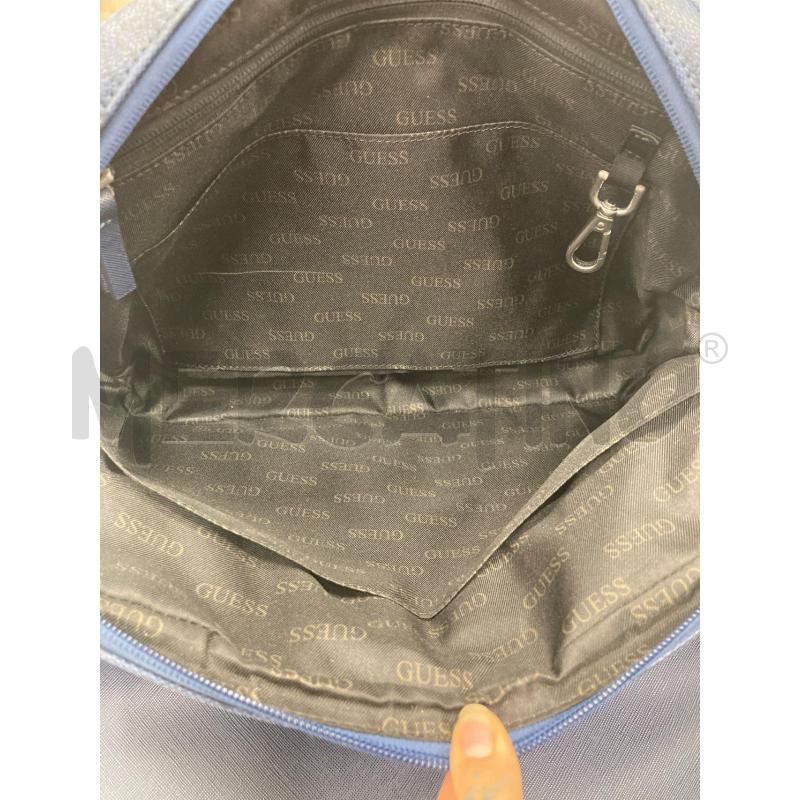 BORSA DONNA GUESS BLU LOGATA | Mercatino dell'Usato Gazzada schianno 5