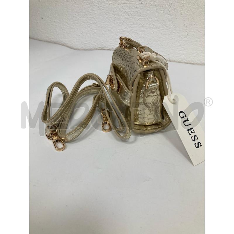 BORSA DONNA GUESS MINI BAG CARTELLINO ORO | Mercatino dell'Usato Gazzada schianno 4