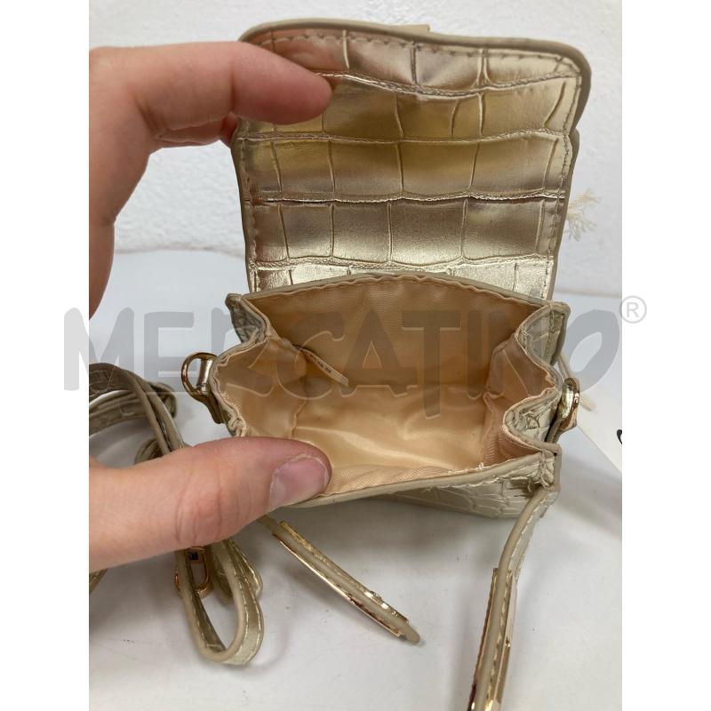 BORSA DONNA GUESS MINI BAG CARTELLINO ORO | Mercatino dell'Usato Gazzada schianno 5
