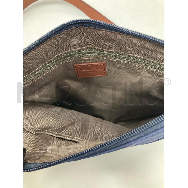 BORSA DONNA HEXAGONA BLU | Mercatino dell'Usato Gazzada schianno 4