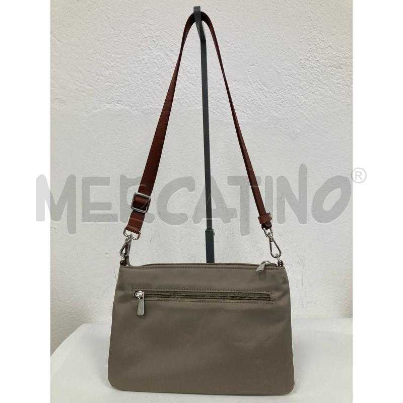 BORSA DONNA HEXAGONA TAUPE | Mercatino dell'Usato Gazzada schianno 2