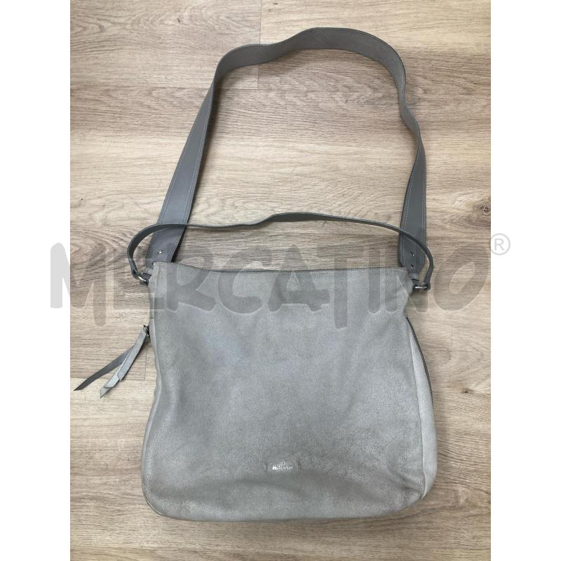 BORSA DONNA HOGAN PELLE GRIGIA | Mercatino dell'Usato Gazzada schianno 1