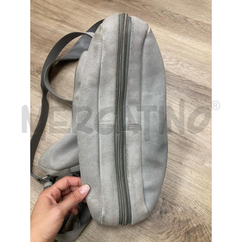 BORSA DONNA HOGAN PELLE GRIGIA | Mercatino dell'Usato Gazzada schianno 3