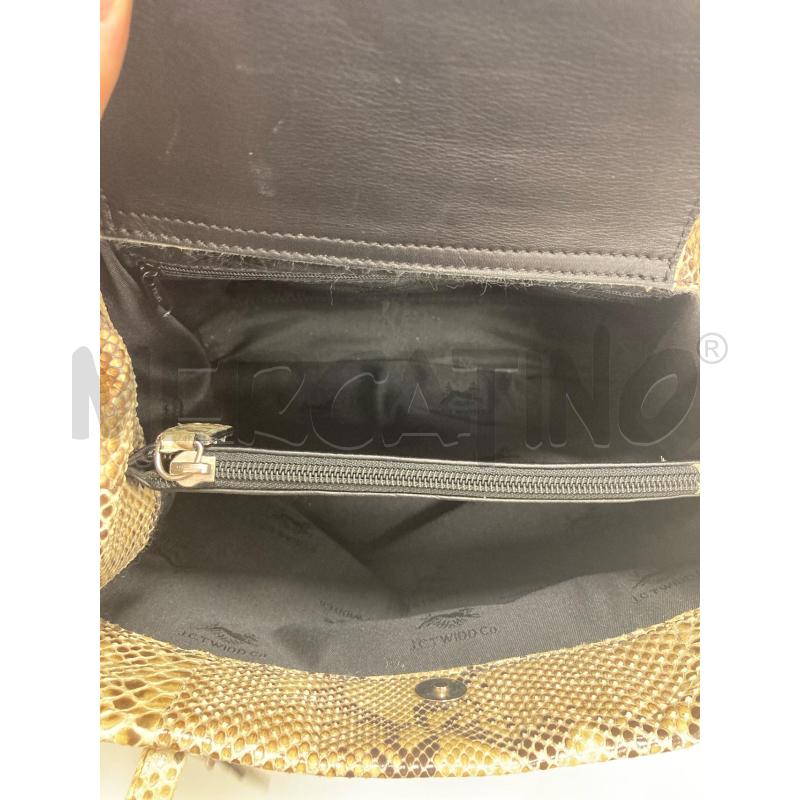 BORSA DONNA J.C. TWIDD PITONE  | Mercatino dell'Usato Gazzada schianno 4